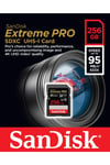Extreme Pro 256gb Sd Hafıza Kartı 4k U3 V30 95mb/s 633x