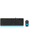 F1010 Mavi USB Klavye Mouse Set