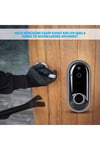 Fa01 1080p Fullhd,wifi Tuya Destekli Karltı Door Bell Kameralı Akıllı Kapı Zili(kamera+zil)