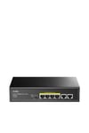 FS1006P 6 Port 10/100 60w 4port PoE Yönetilemez Switch