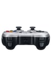 G F710 Çift Titreşimli Geri Beslemeli Kablosuz Gamepad - Gri