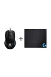 G300s Kablolu Oyuncu Mouse + Mousepad