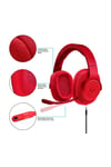 G433 7.1 Surround Red Gaming Headset 981-000652