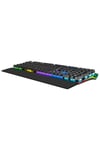 G908 Bolt Rainbow Aydınlatmalı Blue Switch Mekanik Bileklikli Oyun Klavyesi