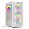 GameBooster GB-T005MW USB3.0 Mesh Panel ATX Beyaz Oyuncu Kasası (PSU Yok)