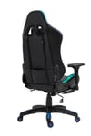Gc3001bb Masajlı,rgb,4d Kolçaklı,ayak Destekli Oyuncu Koltuğu, Mavi- Siyah