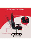 Gc3001br Masajlı,rgb,4d Kolçaklı,ayak Destekli Oyuncu Koltuğu, Kırmızı- Siyah