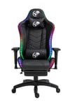 Gc5001b Bluetooth Hoparlörlü,masajlı,rgb,4d Kolçaklı,ayak Destekli Oyuncu Koltuğu,siyah