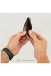 (genuine Leather) Portmone Unisex Deri Kartlık Cüzdan-siya