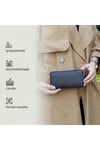 Gl100blc Telefon Bölmeli 1.sınıf Kalite Hakiki Deri(genuine Leather) Portmone Unisex Cüzdan-si