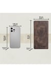 Gl101brw Telefon Bölmeli 1.sınıf Kalite Hakiki Deri(genuine Leather) Portmone Unisex Cüzdan-ka