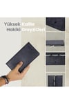 Gl101db Telefon Bölmeli 1.sınıf Kalite Hakiki Deri(genuine Leather) Portmone Unisex Cüzdan-lac