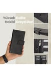 Gl102blc Telefon Bölmeli 1.sınıf Kalite Hakiki Deri(genuine Leather) Portmone Unisex Cüzdan-si