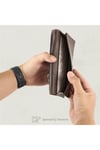Gl102brw Telefon Bölmeli 1.sınıf Kalite Hakiki Deri(genuine Leather) Portmone Unisex Cüzdan-ka