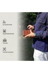 Gl102gng Telefon Bölmeli 1.sınıf Kalite Hakiki Deri(genuine Leather) Portmone Unisex Cüzdan-ta