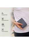 Gl203db 1.sınıf Kalite Hakiki Deri (genuine Leather) Portmone Unisex Pasaport Cüzdanı-lacivert