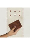 Gl203gng 1.sınıf Kalite Hakiki Deri (genuine Leather) Portmone Unisex Pasaport Cüzdanı-taba