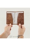 Gl203gng 1.sınıf Kalite Hakiki Deri (genuine Leather) Portmone Unisex Pasaport Cüzdanı-taba