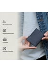 Gl300db 1.sınıf Kalite Hakiki Deri (genuine Leather) Portmone Erkek Cüzdan-lacivert