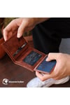 Gl300gng 1.sınıf Kalite Hakiki Deri (genuine Leather) Portmone Erkek Cüzdan-taba