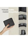 Gl301blc 1.sınıf Kalite Hakiki Deri (genuine Leather) Portmone Erkek Cüzdan-siyah