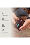 Gl400brw 1.sınıf Kalite Hakiki Deri (genuine Leather) Portmone Unisex Deri Kartlık Cüzdan-kahv