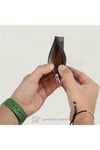Gl401brw 1.sınıf Kalite Hakiki Deri (genuine Leather) Portmone Unisex Deri Kartlık Cüzdan-kahv