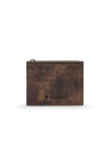 Gl401brw 1.sınıf Kalite Hakiki Deri (genuine Leather) Portmone Unisex Deri Kartlık Cüzdan-kahv
