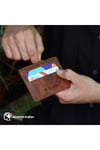 Gl401gng 1.sınıf Kalite Hakiki Deri (genuine Leather) Portmone Unisex Deri Kartlık Cüzdan-taba