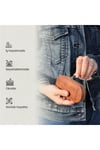 Gl500gng 1.sınıf Kalite Hakiki Deri (genuine Leather) Portmone Unisex Anahtarlık-taba