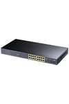 GS1020PS2 16 Port Gigabit 2-SFP 200w Full PoE Yönetilemez Switch