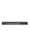 Gs1100-10hp 8 Port 10x10/100/1000 2xsfp Yönetilemez Poe Switch