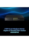 Gs2008ps2 2port Gigabit Sfp,1consol,2gigabit Combo,8 Port Poe L2 Yönetilebilir Gigabit Switch