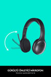 H800 Gürültü Önleyici Mikrofonlu Stereo Bluetooth Kulaklık - Siyah