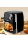 Haeger Hg-5297 Dokunmatik 12l Fırın Tipi 5 Aparatlı Airfryer 1800w Yağsız Kızartma Fritözü