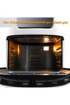 Haeger Hg-5297 Dokunmatik 12l Fırın Tipi 5 Aparatlı Airfryer 1800w Yağsız Kızartma Fritözü