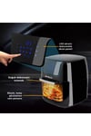 Haeger Hg-5297 Dokunmatik 12l Fırın Tipi 5 Aparatlı Airfryer 1800w Yağsız Kızartma Fritözü