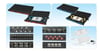 HCS PFO-11222-1U 12 Port Duplex SC Patch Fiber Panel Modülü Boş