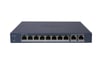 HIKVISION DS-3E1310P-EI/M 10 Port Mbit 8 Port PoE 60W 2xGbit Uplink Desktop Yönetilemez Metal Kasa Switch