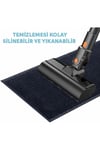 Home GH13A-B Düz Desenli Kaydırmaz Tabanlı 13'lü Merdiven Halısı - Siyah