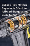 HP03 150PSI 3600Mah Şarjlı Led Işıklı LCD Ekranlı Çok Amaçlı Taşınabilir Dijital Hava Pompası