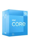 i3 12100 3.30Ghz 12Mb 4 Çekirdek 1700P Box İşlemci
