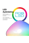 iHome 400ml RGB Renkli Aromaterapi Difüzör ve Ultrasonik Hava Nemlendirici Buhar Makinesi