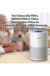 iHome ARP1 Hepa-Aktif Karbon Filtreli 100m3/h Işıklı Ultra Sessiz Air Purifier Hava Temizleyici