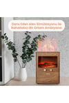 iHome NPD3L 3D Şömine Efektli 3L Aromaterapi Difüzör Ultrasonik Hava Nemlendirici Buhar Makinesi