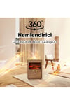 iHome NPD3L 3D Şömine Efektli 3L Aromaterapi Difüzör Ultrasonik Hava Nemlendirici Buhar Makinesi