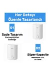 iHome11 2500ml Ayarlanabilir Aromaterapi Difüzör Ultrasonik Hava Nemlendirici Buhar Makinesi