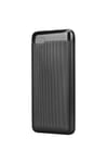 Ip-K11 10000Mah 2*Usb Micro+Type-C Siyah Lcd Ekranlı Taşınabilir Pil Şarj Cihazı