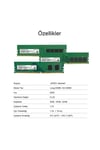 Jm3200hlg-8g 8gb Ddr4 3200mhz Cl22 1.2v Masaüstü Ram