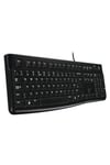 K120 Q Usb Kablolu Klavye Siyah 920-002505